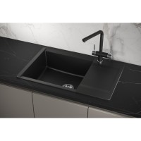 Кухонная мойка Granula Estetica ES-7807 7807, Турмалин, турмалин