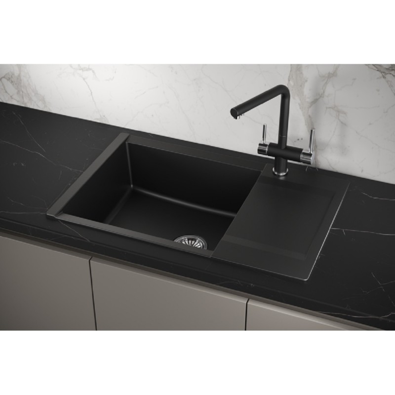Кухонная мойка Granula Estetica ES-7807 7807, Турмалин, турмалин