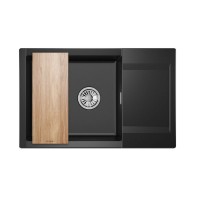 Кухонная мойка Granula Estetica ES-7807 7807, Турмалин, турмалин