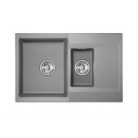 Кухонная мойка Granula Estetica ES-7808 7808, Алюминиум, алюминиум