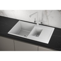 Кухонная мойка Granula Estetica ES-7808 7808, Арктик, арктик