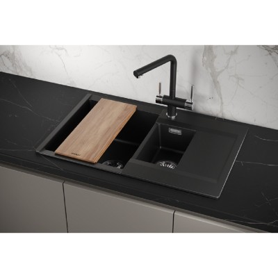 Кухонная мойка Granula Estetica ES-7808 7808, Турмалин, турмалин