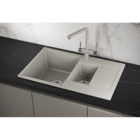 Кухонная мойка Granula Estetica ES-7808 7808, Базальт, базальт
