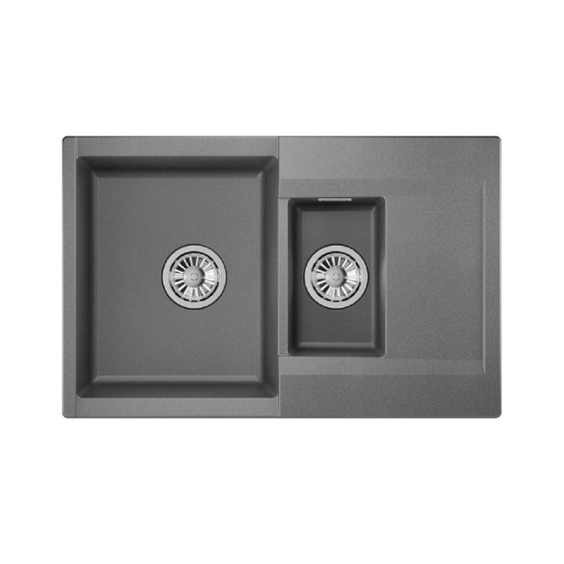 Кухонная мойка Granula Estetica ES-7808 7808, Графит, графит
