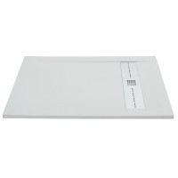Поддон Allen Brau Infinity 8.21002-21, 120 х 80 см, прямоугольный, искусственный камень, белый