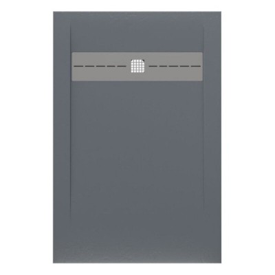 Поддон Allen Brau Infinity 8.21002-BGM, 120 х 80 см, прямоугольный, искусственный камень, синий матовый