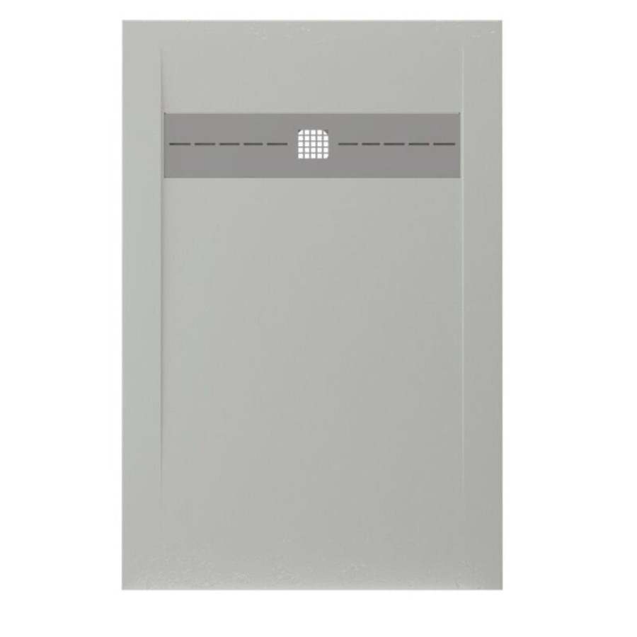 Поддон Allen Brau Infinity 8.21002-PWM, 120 х 80 см, прямоугольный, искусственный камень, папирус