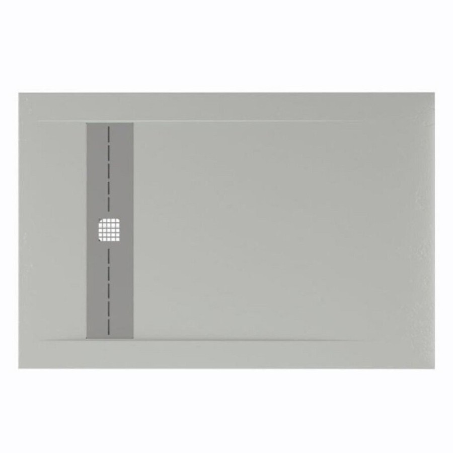 Поддон Allen Brau Infinity 8.21002-PWM, 120 х 80 см, прямоугольный, искусственный камень, папирус