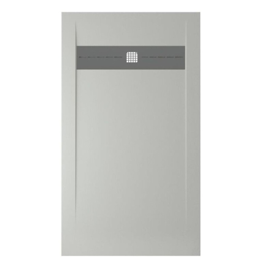 Поддон Allen Brau Infinity 8.21004-PWM, 140 х 80 см, прямоугольный, искусственный камень, папирус