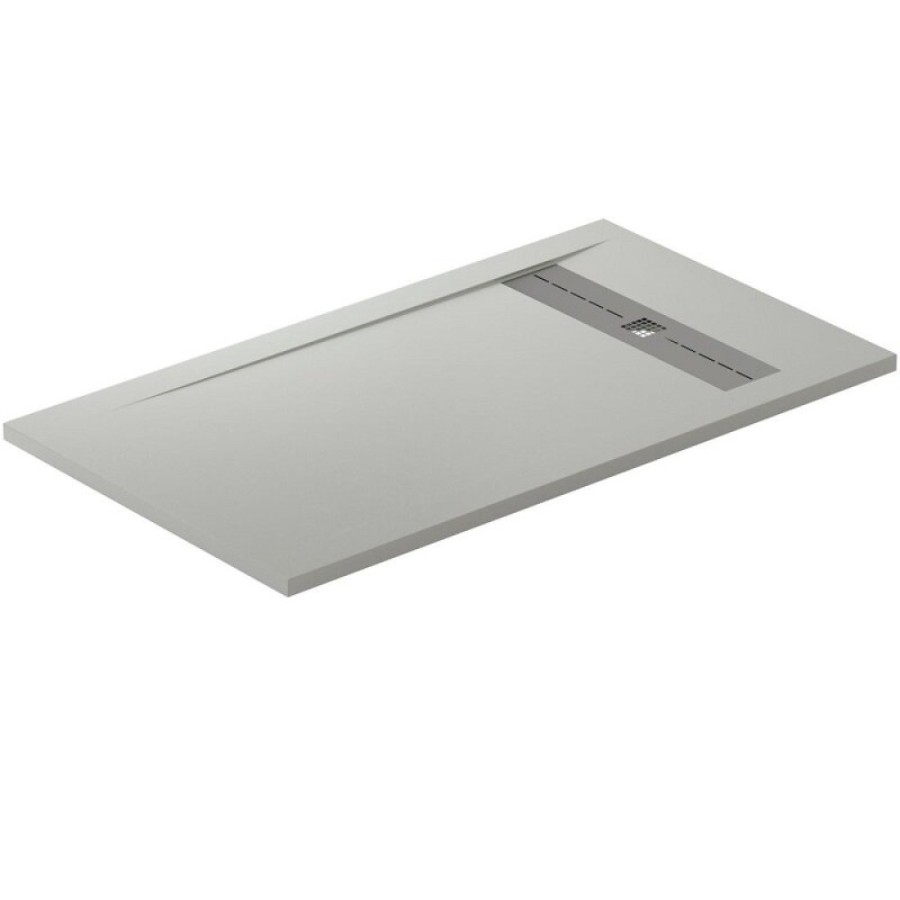 Поддон Allen Brau Infinity 8.21004-PWM, 140 х 80 см, прямоугольный, искусственный камень, папирус