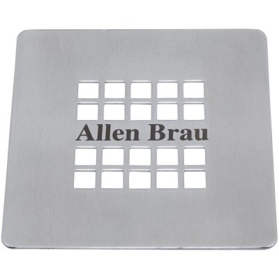 Накладка для сифона Allen Brau Priority 8.310N1-SS, 12,7 х 12,7 см, нержавеющая сталь