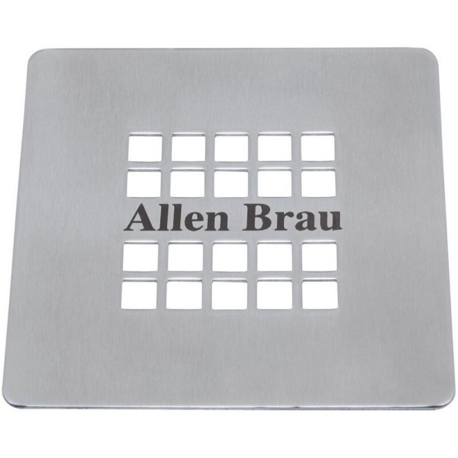 Накладка для сифона Allen Brau Priority 8.310N1-SS, 12,7 х 12,7 см, нержавеющая сталь