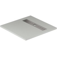 Поддон Allen Brau Infinity 8.21001-PWM, 90 х 90 см, квадратный, искусственный камень, папирус