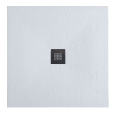 Поддон Allen Brau Infinity 8.31005-21, 100 х 100 см, квадратный, искусственный камень, белый