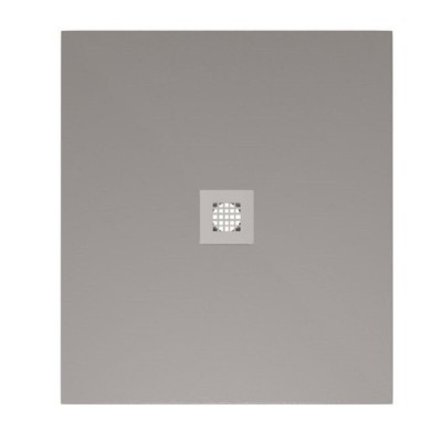 Поддон Allen Brau Infinity 8.31005-PGM, 100 х 100 см, квадратный, искусственный камень, платина