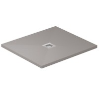 Поддон Allen Brau Infinity 8.31005-PGM, 100 х 100 см, квадратный, искусственный камень, платина