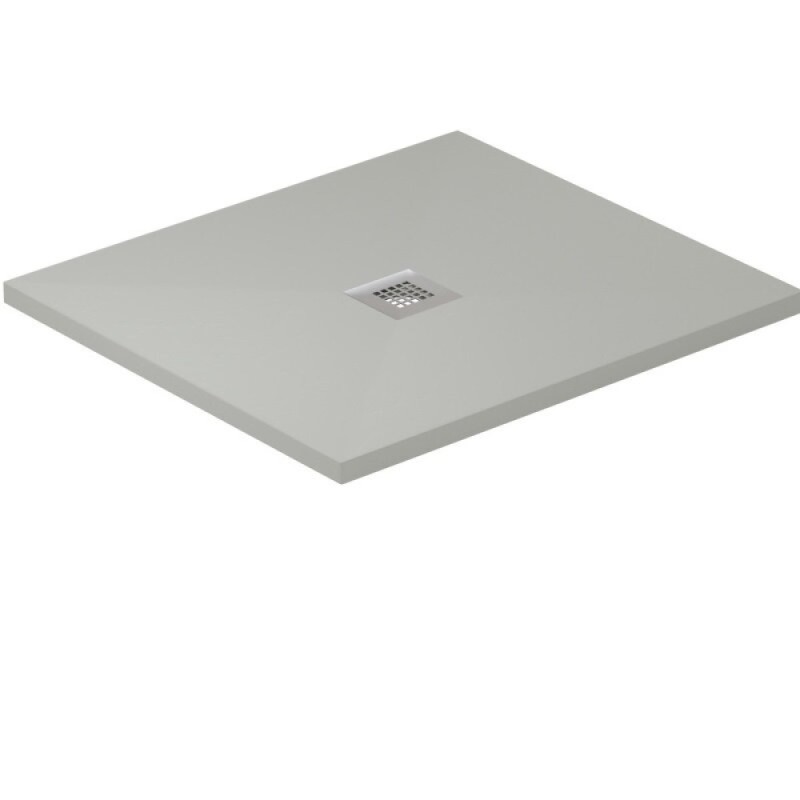 Поддон Allen Brau Infinity 8.31005-PWM, 100 х 100 см, квадратный, искусственный камень, папирус
