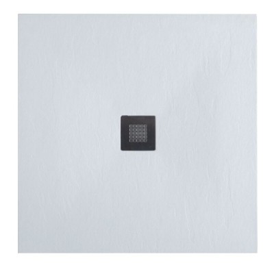 Поддон Allen Brau Infinity 8.31003-21, 100 х 80 см, прямоугольный, искусственный камень, белый