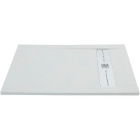 Поддон Allen Brau Infinity 8.31003-21, 100 х 80 см, прямоугольный, искусственный камень, белый