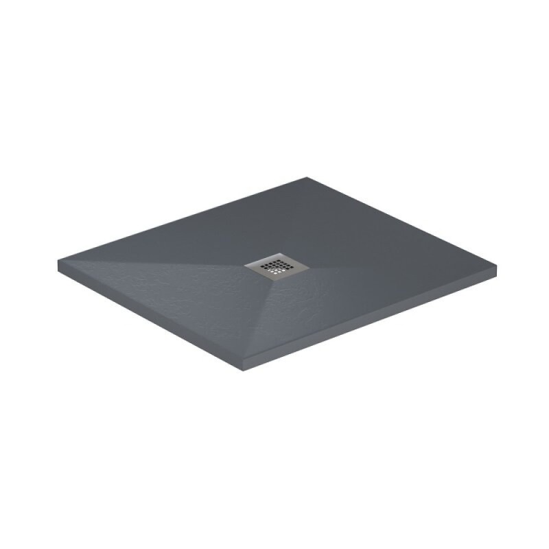 Поддон Allen Brau Infinity 8.31003-BGM, 100 х 80 см, прямоугольный, искусственный камень, синий матовый