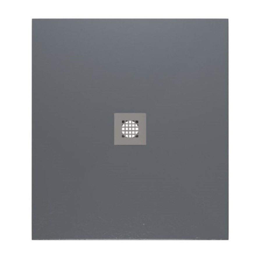 Поддон Allen Brau Infinity 8.31003-BGM, 100 х 80 см, прямоугольный, искусственный камень, синий матовый
