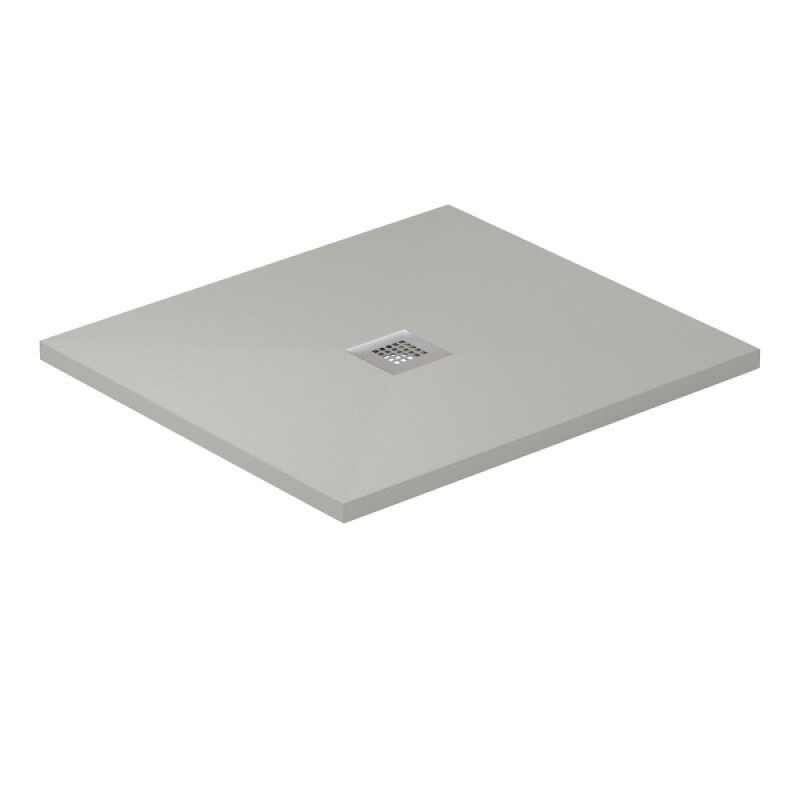 Поддон Allen Brau Infinity 8.31003-PWM, 100 х 80 см, прямоугольный, искусственный камень, папирус