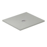 Поддон Allen Brau Infinity 8.31003-PWM, 100 х 80 см, прямоугольный, искусственный камень, папирус