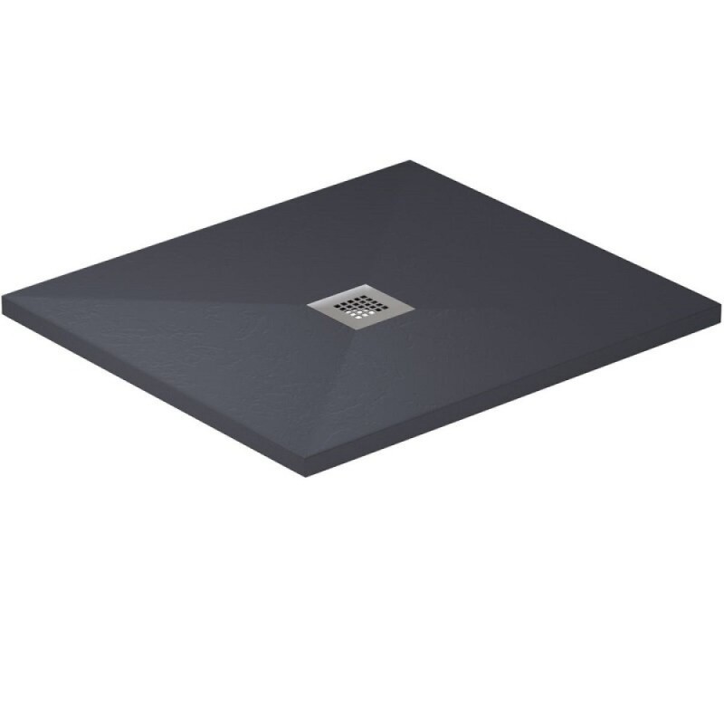 Поддон Allen Brau Infinity 8.31002-AM, 90 х 90 см, квадратный, искусственный камень, антрацит