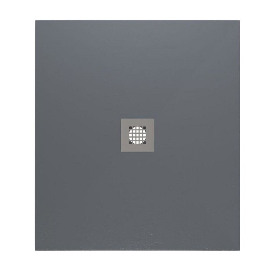 Поддон Allen Brau Infinity 8.31002-BGM, 90 х 90 см, квадратный, искусственный камень, синий матовый