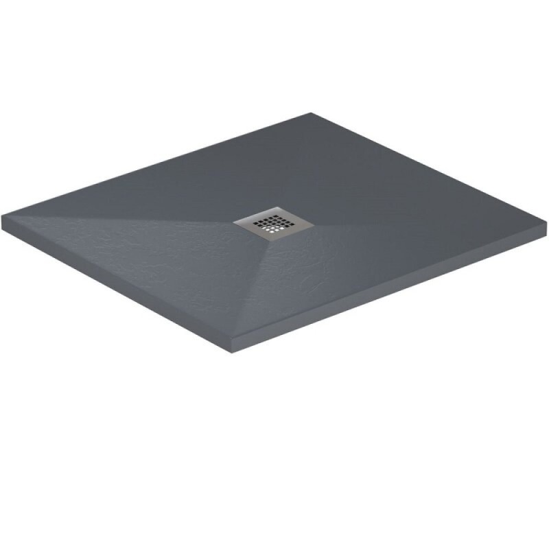 Поддон Allen Brau Infinity 8.31002-BGM, 90 х 90 см, квадратный, искусственный камень, синий матовый