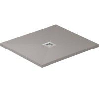 Поддон Allen Brau Infinity 8.31002-PGM, 90 х 90 см, квадратный, искусственный камень, платина