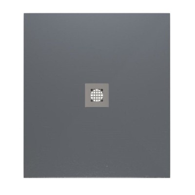Поддон Allen Brau Infinity 8.31001-BGM, 90 х 80 см, прямоугольный, искусственный камень, синий матовый