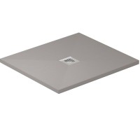 Поддон Allen Brau Infinity 8.31001-PGM, 90 х 80 см, прямоугольный, искусственный камень, платина