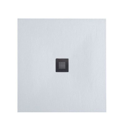 Поддон Allen Brau Infinity 8.31004-21, 100 х 90 см, прямоугольный, искусственный камень, белый