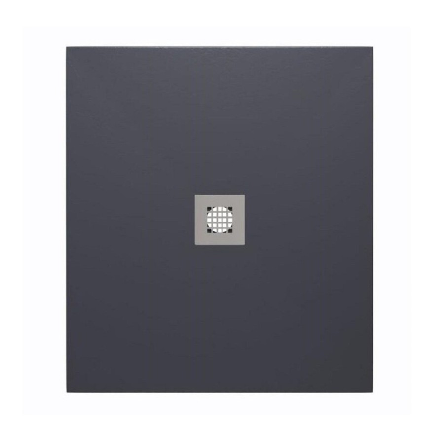 Поддон Allen Brau Infinity 8.31004-AM, 100 х 90 см, прямоугольный, искусственный камень, антрацит