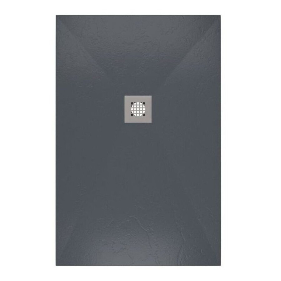 Поддон Allen Brau Infinity 8.31007-BGM, 120 х 90 см, прямоугольный, искусственный камень, синий матовый