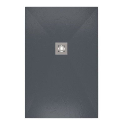 Поддон Allen Brau Infinity 8.31008-BGM, 140 х 80 см, прямоугольный, искусственный камень, синий матовый