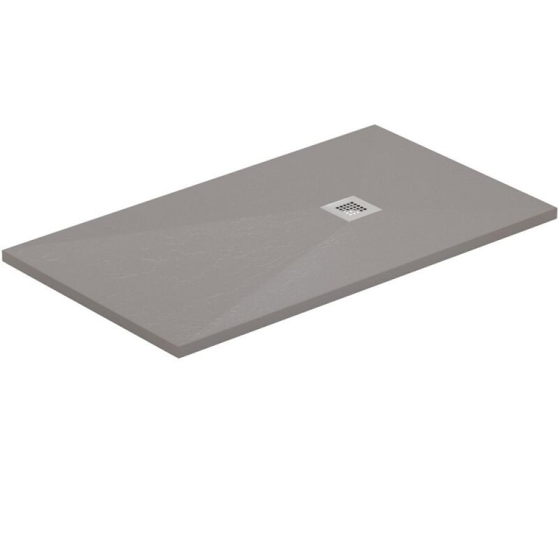 Поддон Allen Brau Infinity 8.31008-PGM, 140 х 80 см, прямоугольный, искусственный камень, платина