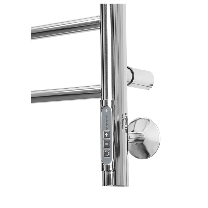 Полотенцесушитель электрический Domoterm Медея П8 500x800 EK R, ширина 53 см, высота 80 см, подключение справа, хром