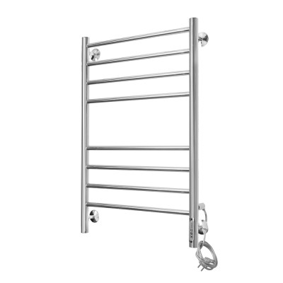 Полотенцесушитель электрический Domoterm Медея П8 500x800 EK R, ширина 53 см, высота 80 см, подключение справа, хром