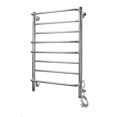 Полотенцесушитель электрический Domoterm Орфей П8 500x800 EK R, ширина 50 см, высота 80 см, подключение справа, хром