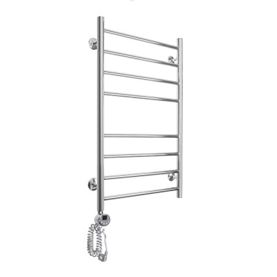 Полотенцесушитель электрический Domoterm Медея П8 500x800 EL, ширина 50 см, высота 80 см, подключение слева, хром