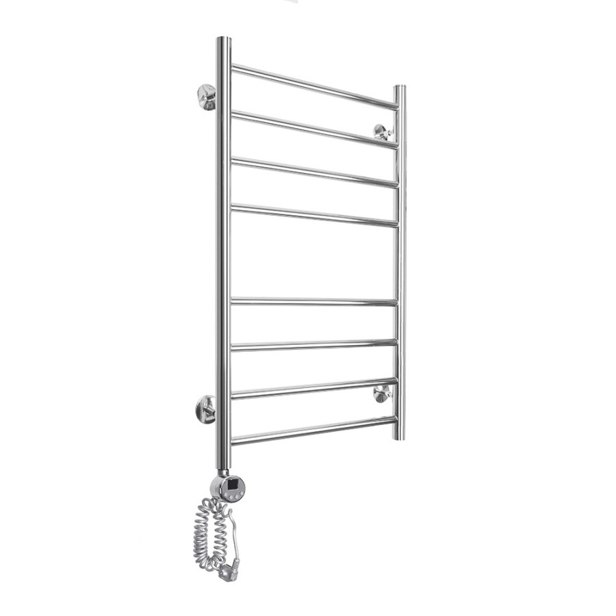 Полотенцесушитель электрический Domoterm Медея П8 500x800 EL, ширина 50 см, высота 80 см, подключение слева, хром