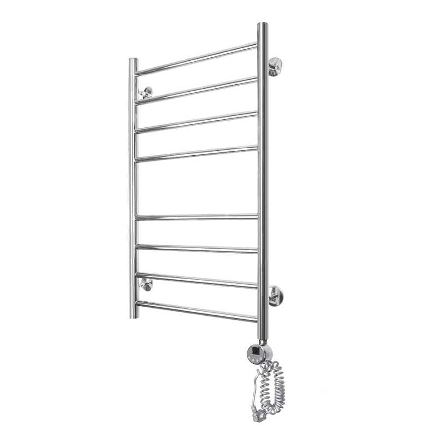 Полотенцесушитель электрический Domoterm Медея П8 500x800 ER, ширина 50 см, высота 80 см, подключение справа, хром