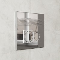 Клавиша смыва Grossman Cosmo 800.T1.02.100.100, механическая, хром глянцевый