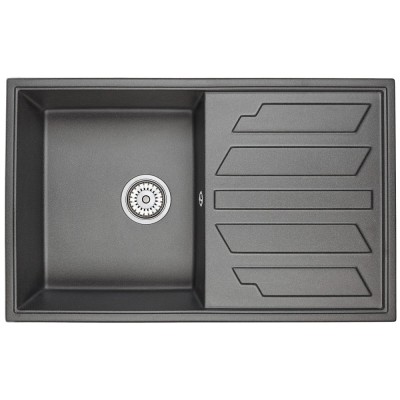 Кухонная мойка Granula GR-8002 8002bl, черный