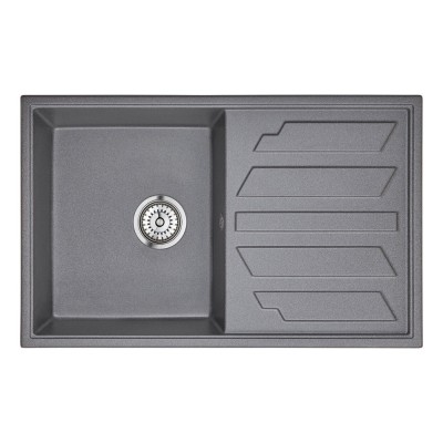 Кухонная мойка Granula GR-8002 8002bg, графит
