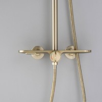 Душевая система Bronze De Luxe Icon, матовое золото, 80112CG