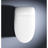 Умный унитаз RGW-SW-32 80420132-01, безободковый, смыв торнадо, сиденье микролифт, напольный, белый