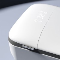Умный унитаз RGW-SW-32 80420132-01, безободковый, смыв торнадо, сиденье микролифт, напольный, белый